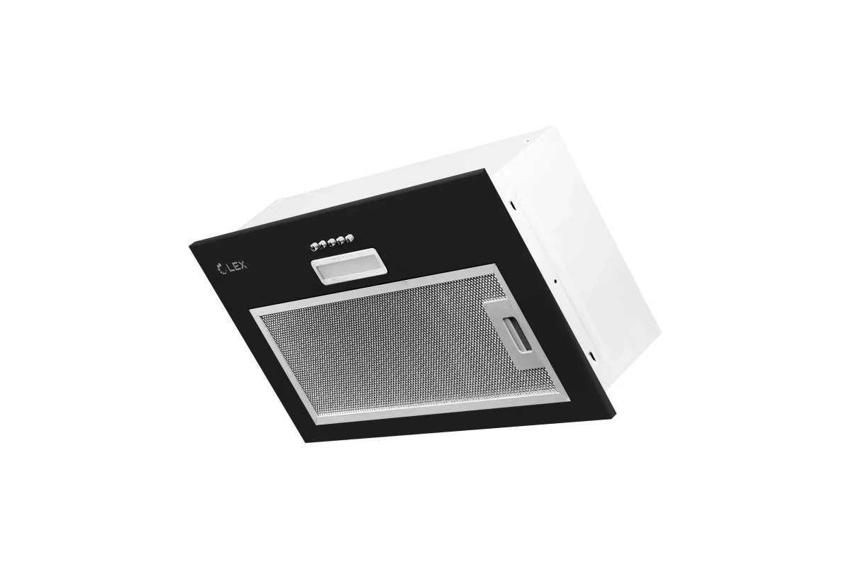 Вытяжка кухонная встраиваемая LEX GS BLOC LIGHT 600 BLACK