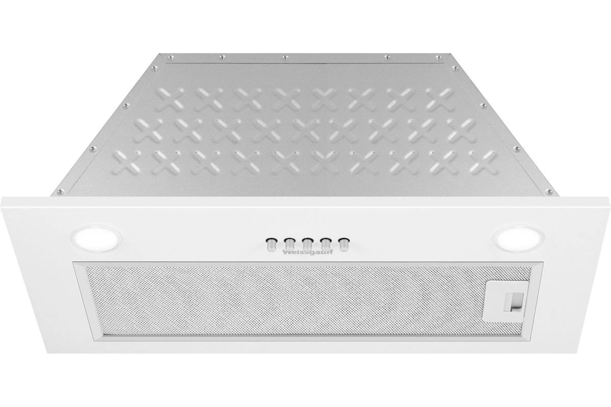 Кухонная встраиваемая вытяжка Weissgauff Arum 600 PB White Enamel