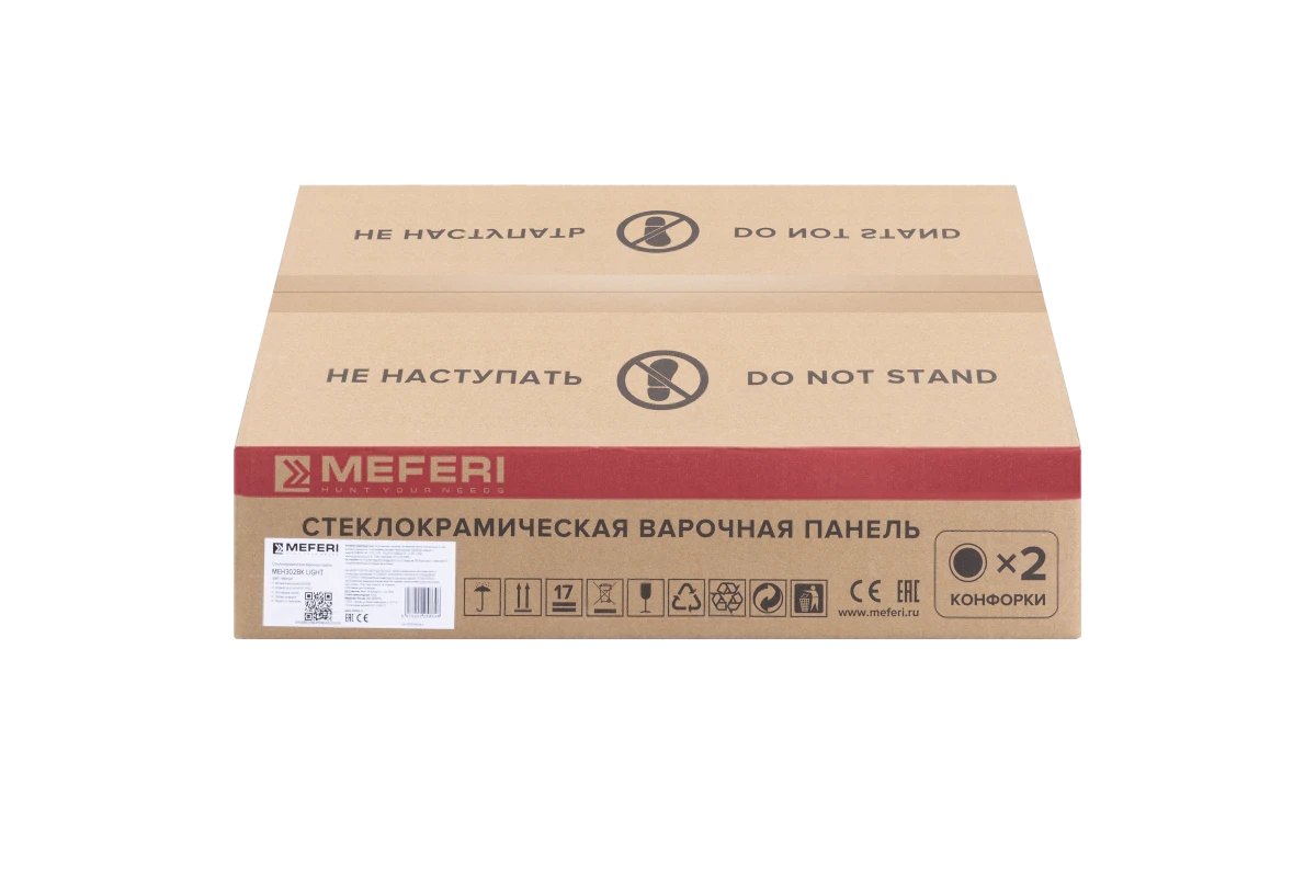 Электрическая варочная панель Meferi MEH302BK LIGHT