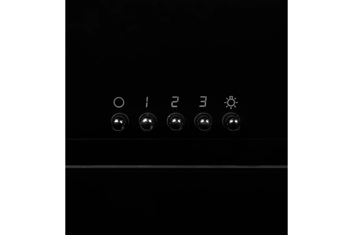 Наклонная кухонная вытяжка LEX Mira G 500 Black