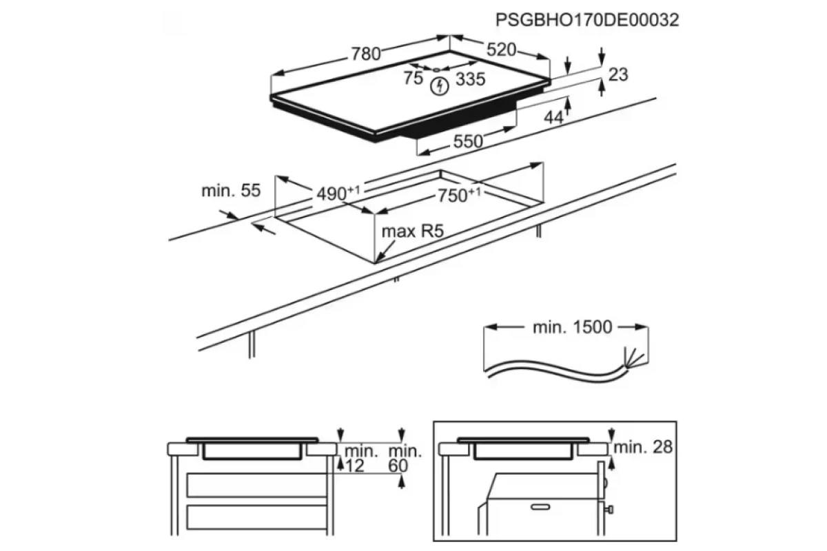 Варочная панель AEG IAE84851FB