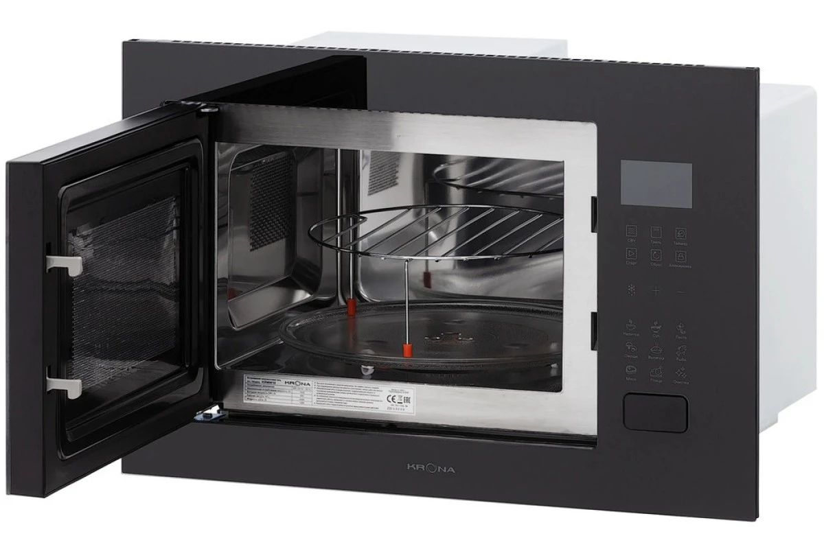 Встраиваемая микроволновая печь Krona REIN 60 BL