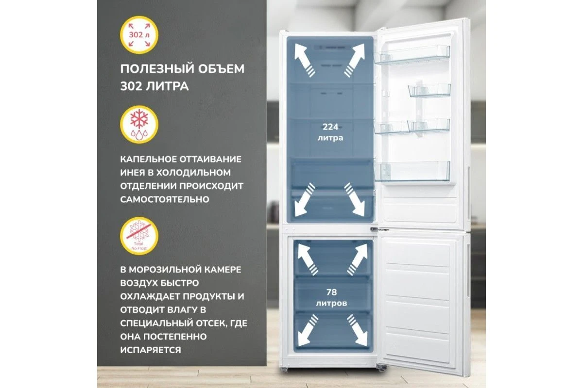 Холодильник Simfer RDW47101