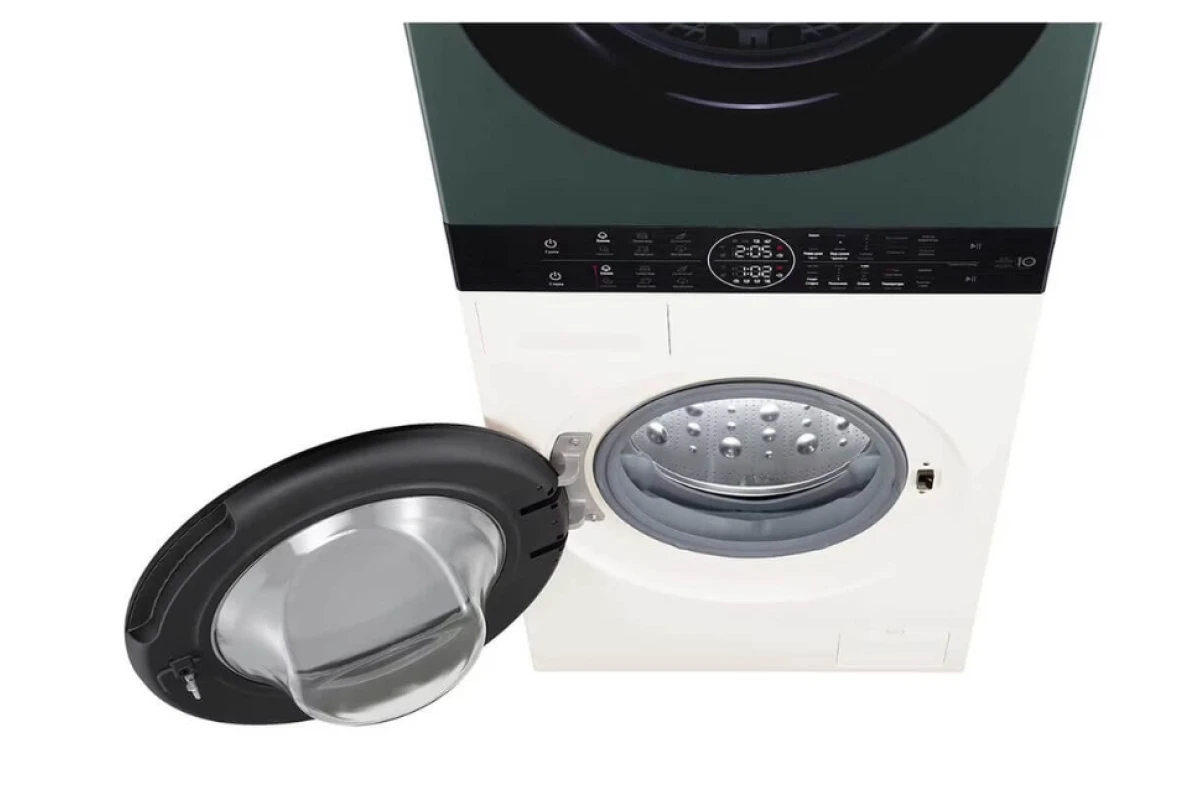 Стирально-сушильная машина LG W4W8LVPK2HM WashTower