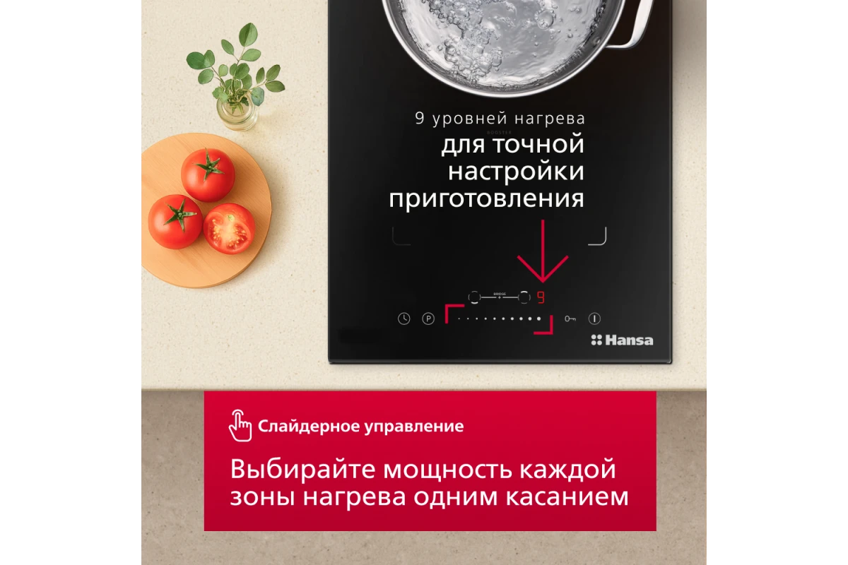 Индукционная варочная панель Hansa ELEMENTA BHI38600