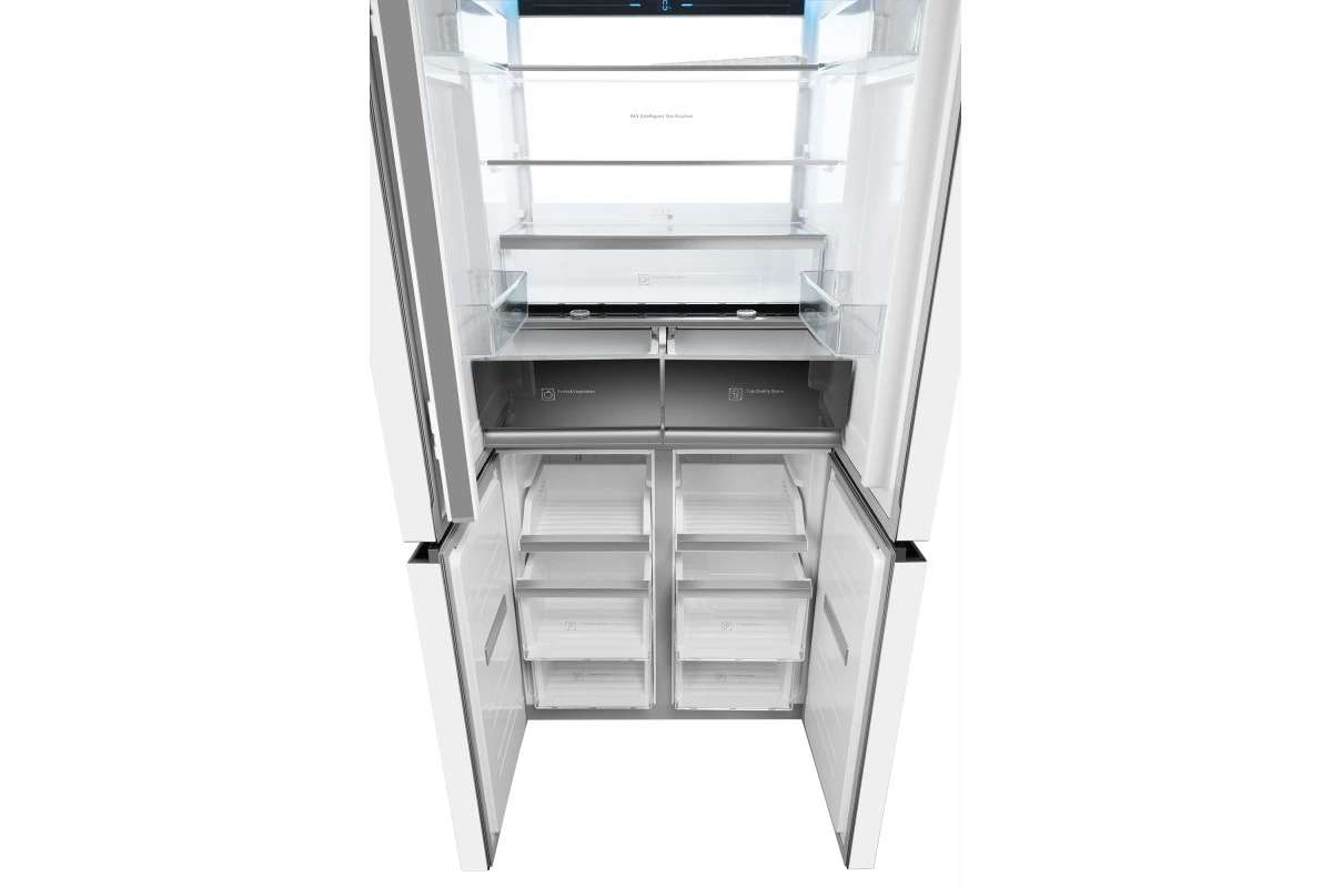 Отдельностоящий холодильник с инвертором Weissgauff WCD 450 WNF Built-in