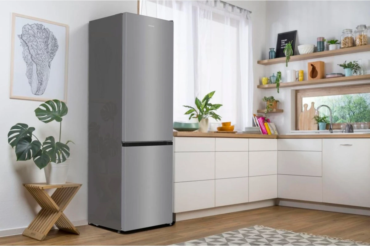 Отдельностоящий двухкамерный холодильник Gorenje NRK 6201 ES4