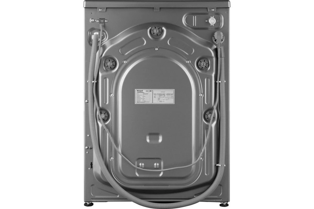 Стиральная машина с инвертором и паром Weissgauff WM 998 Full Touch DC Inverter Steam Silver