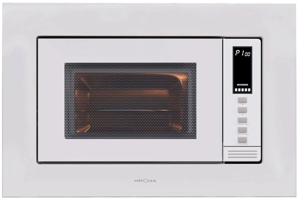 Встраиваемая микроволновая печь Krona LAUNE 60 WH DOTS K