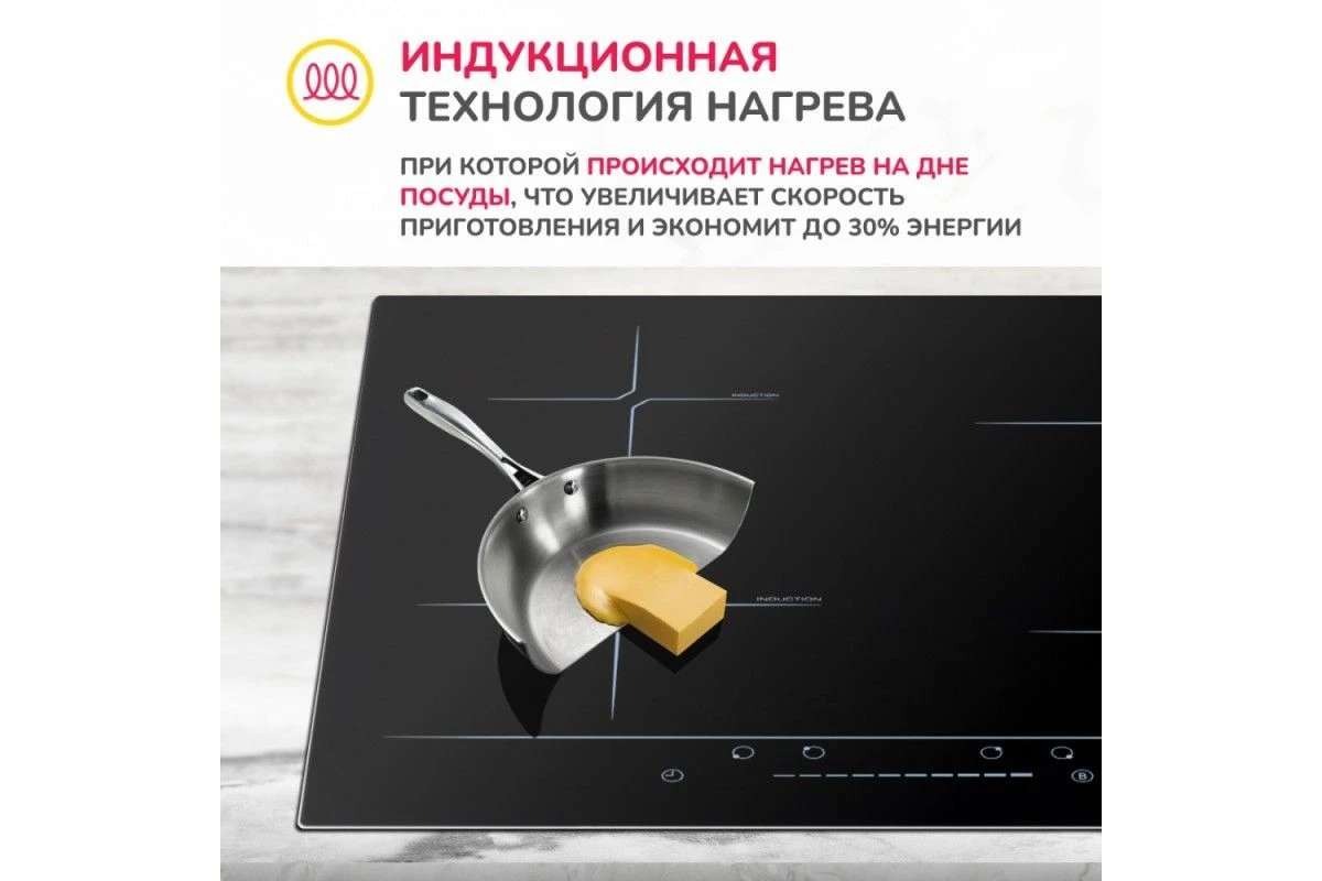 Индукционная варочная панель Simfer H60I74S002