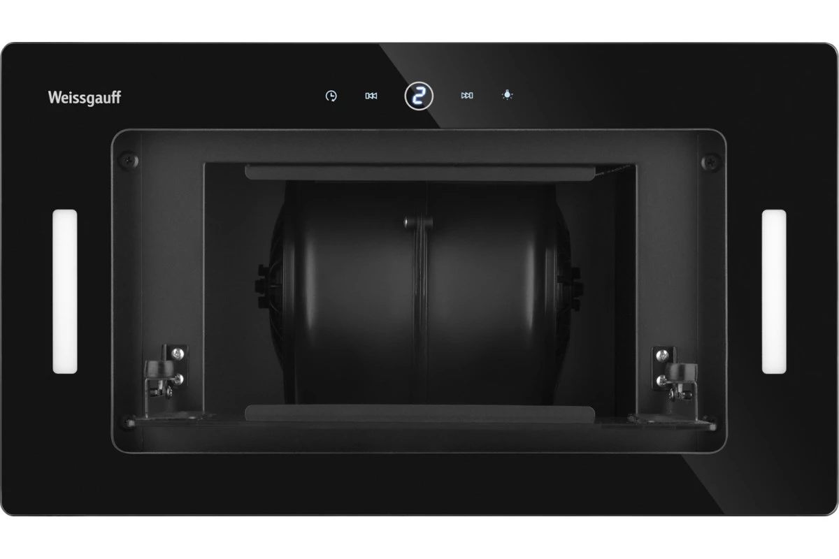 Встраиваемая в шкаф вытяжка Weissgauff Aura 1350 BL Premium Touch Inverter Wi-Fi