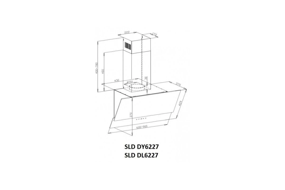 Вытяжка Schaub Lorenz SLD DL6227