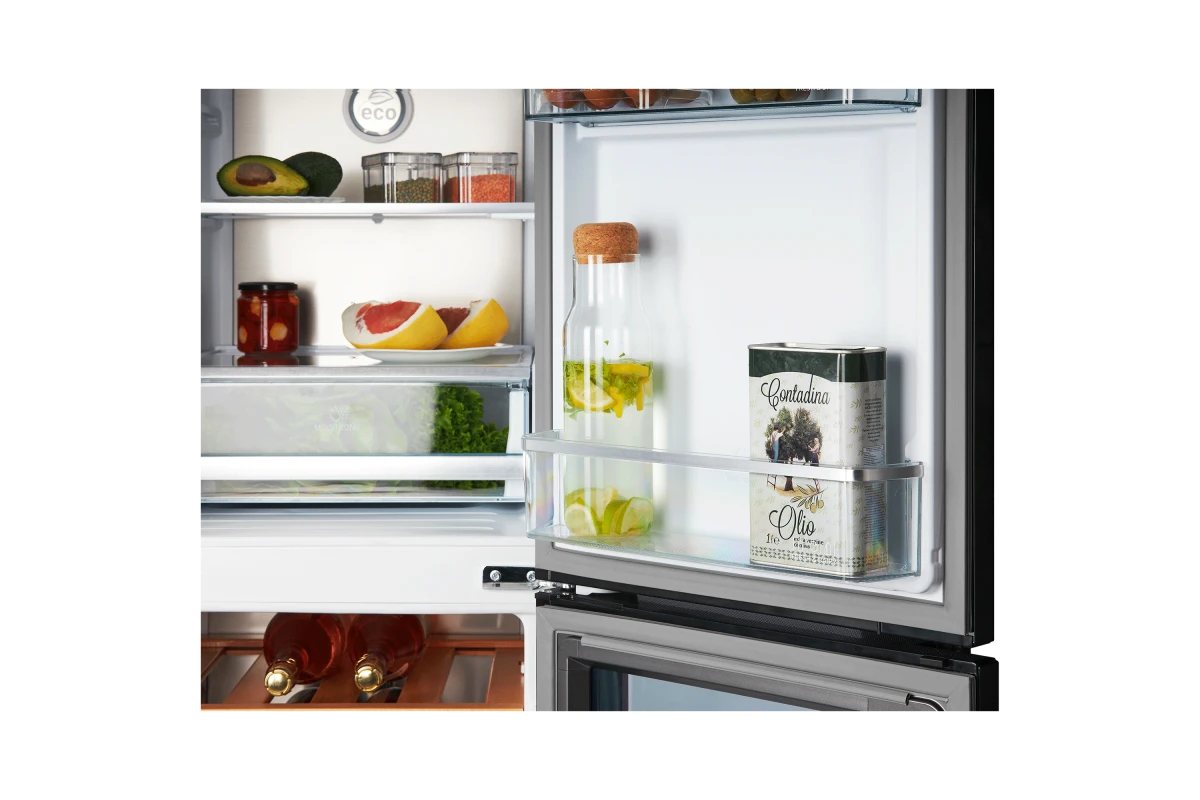 Холодильник Hiberg RFS-700DX NFGB Inverter Wine