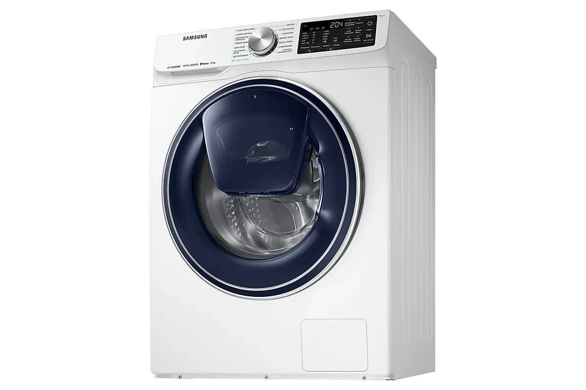 Стиральная машина Samsung WW70R62LVTWDLP (AddWash и Eco Bubble)