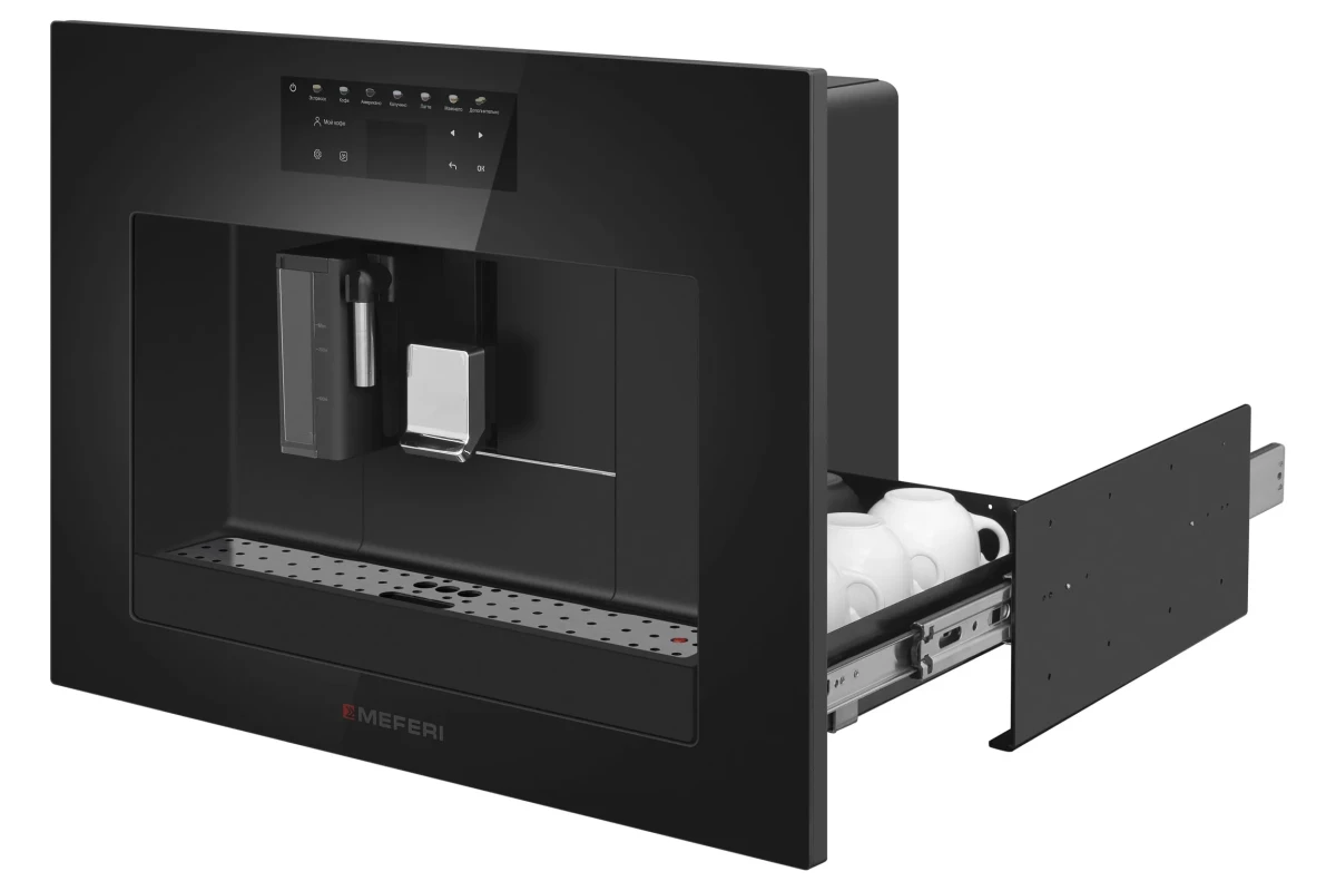 Встраиваемая кофемашина Meferi MCM6010BK COMFORT PLUS
