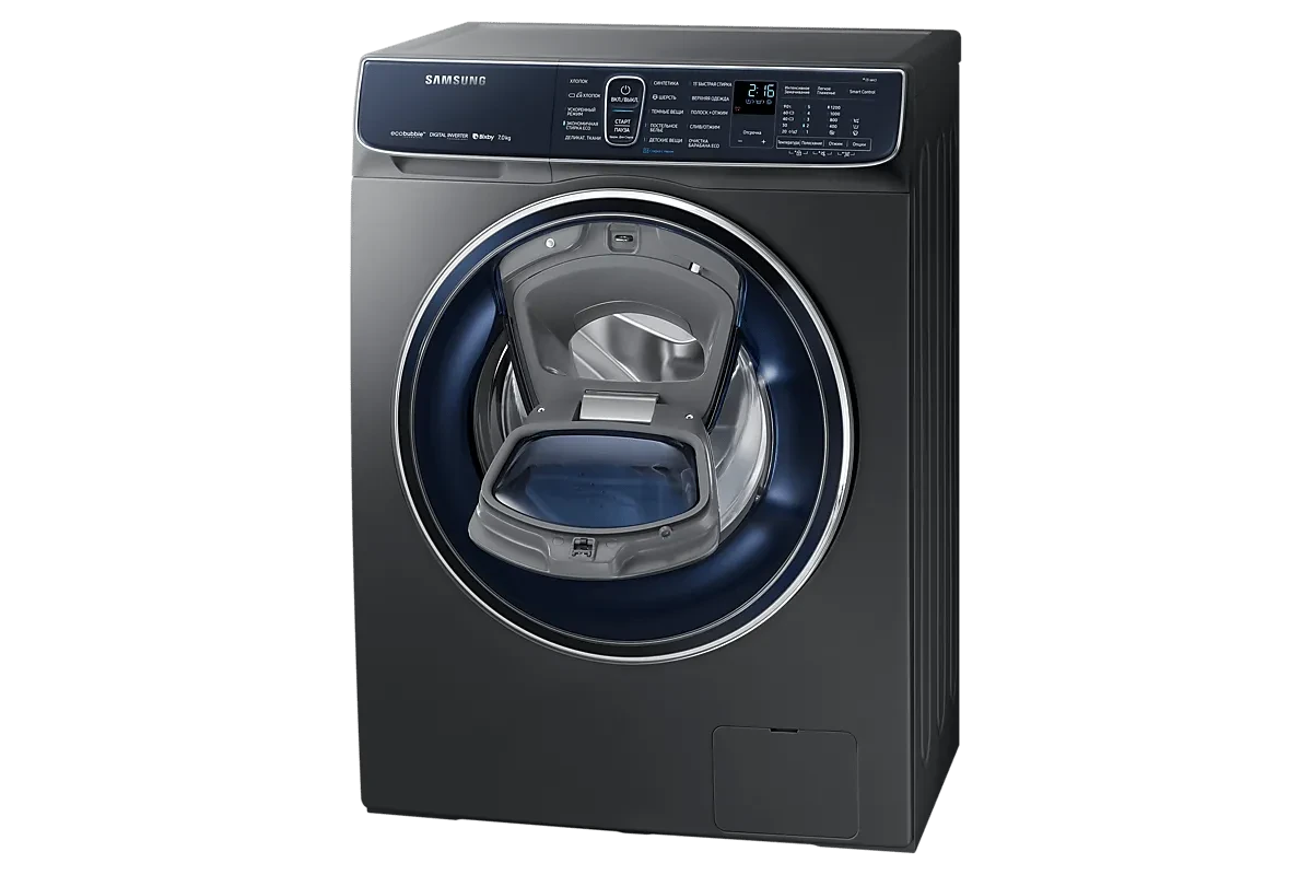 Стиральная машина Samsung WW70R62LATXDLP (AddWash и Eco Bubble)