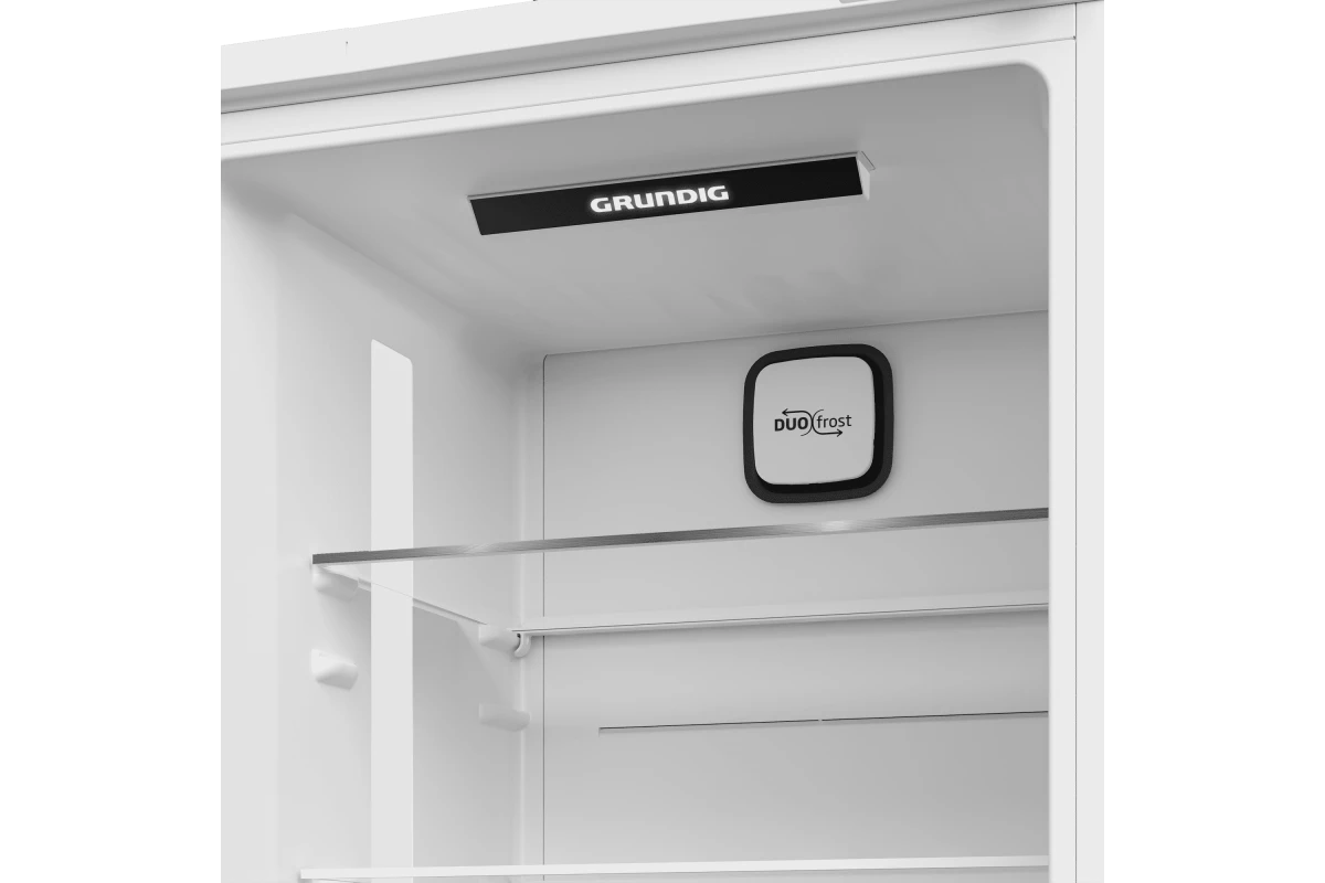 Холодильник с нижней морозильной камерой Grundig GKPN66830FXD