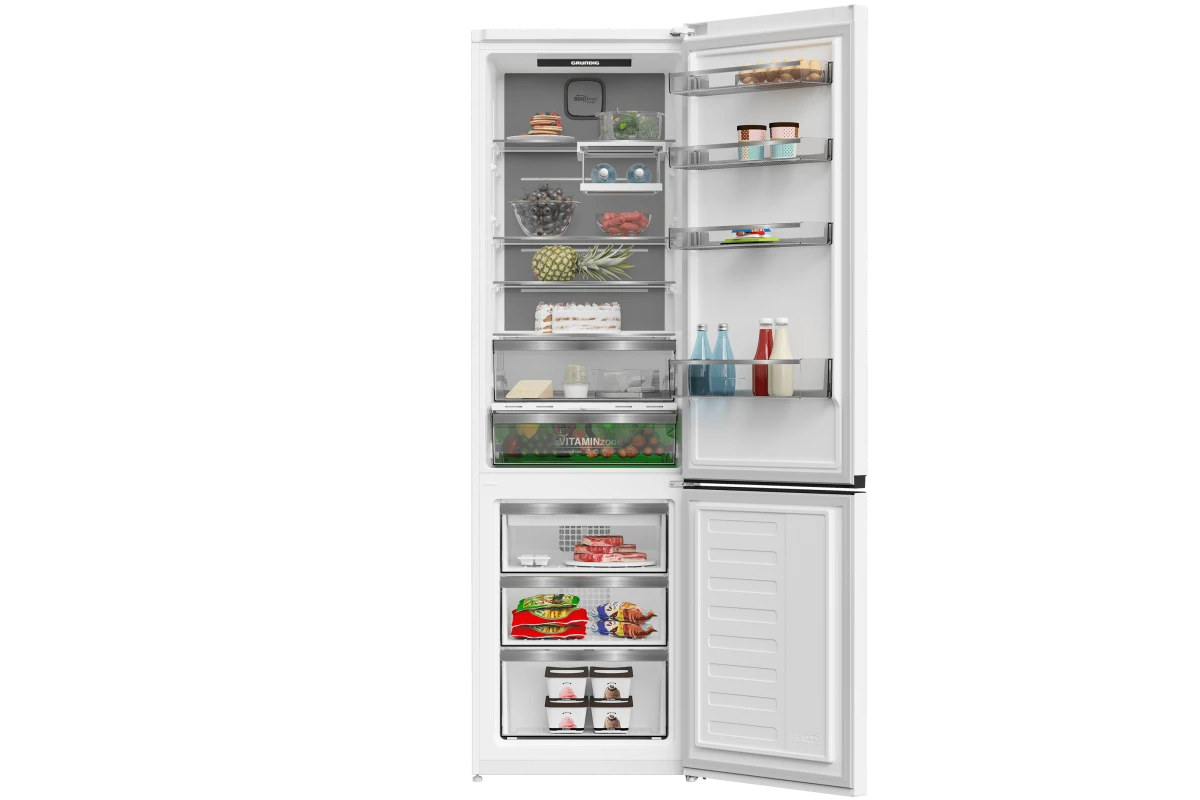 Холодильник с нижней морозильной камерой Grundig GKPN669307FW