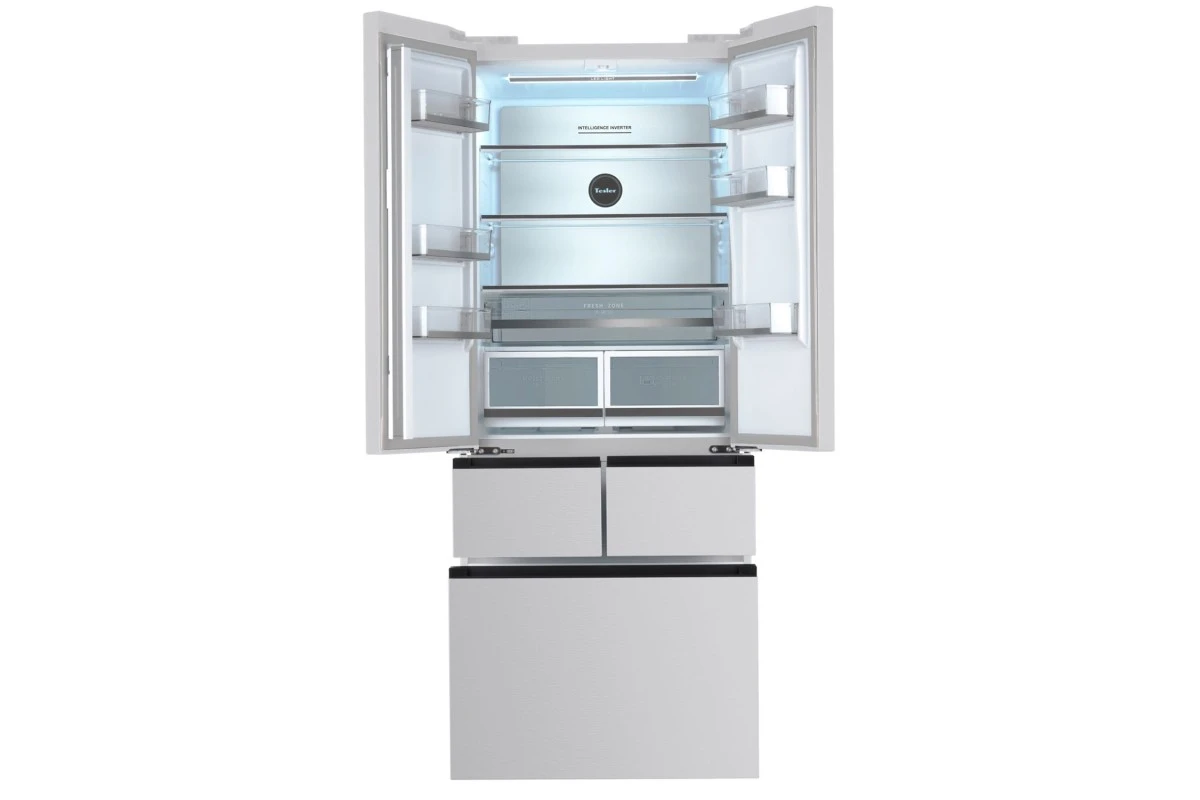 Многокамерный холодильник Tesler RFD-427BI SPARKLING WHITE