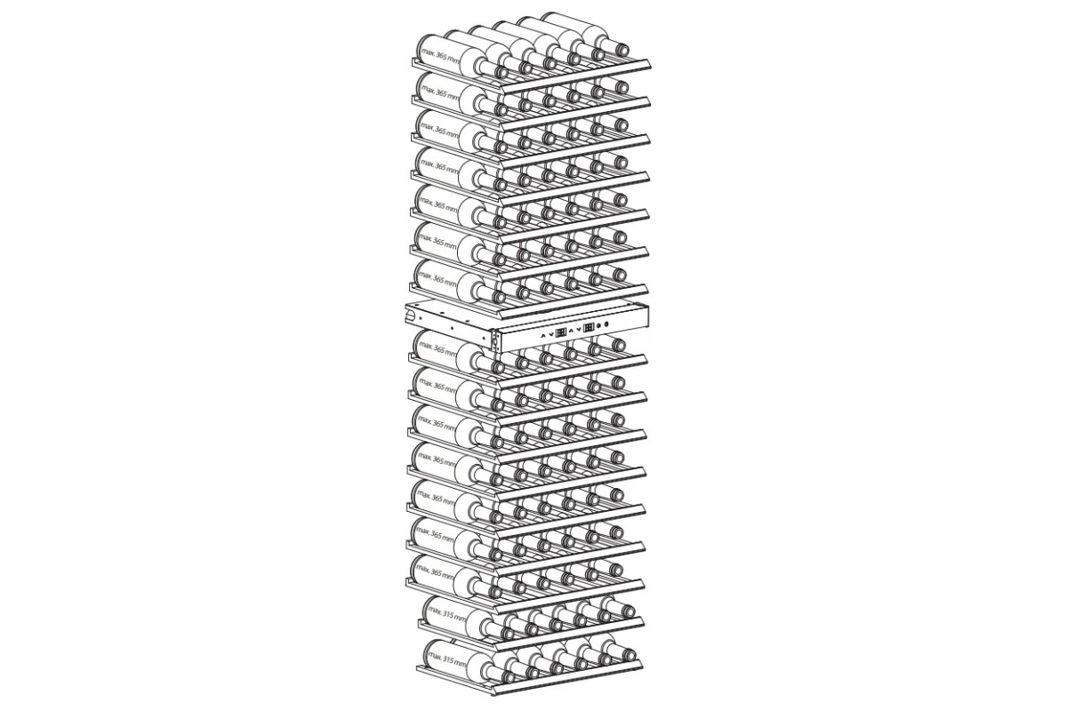 Винный шкаф CASO WineDeluxe WD 96