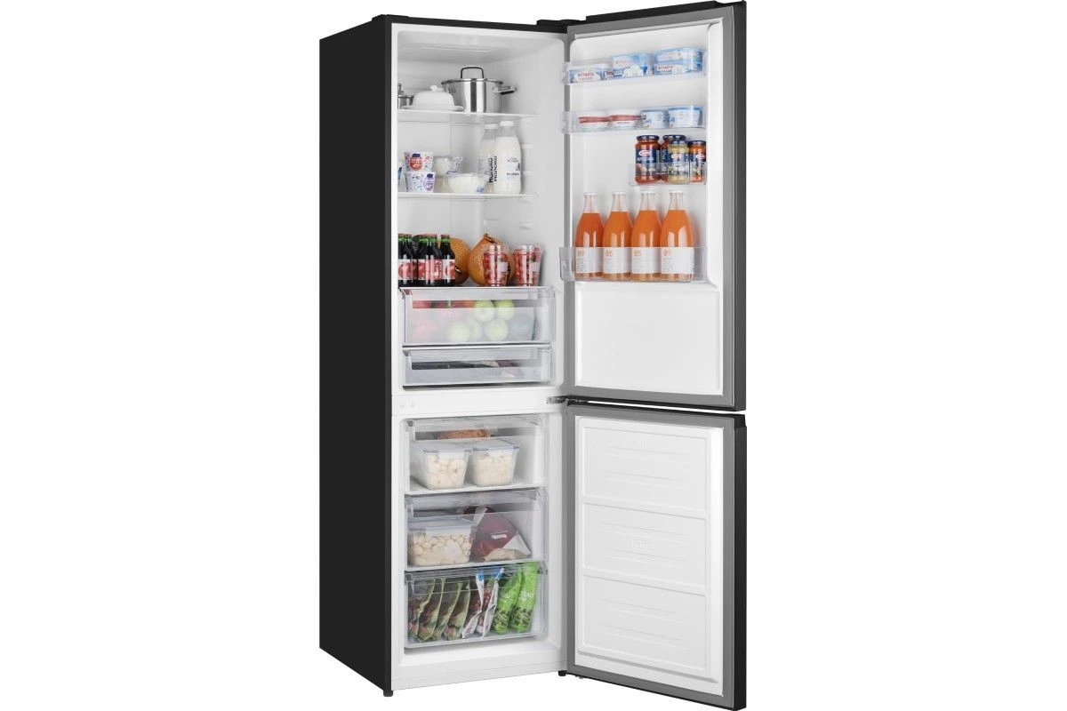 Отдельностоящий холодильник с инвертором Weissgauff WRK 2000 Total NoFrost Inverter Black Inox