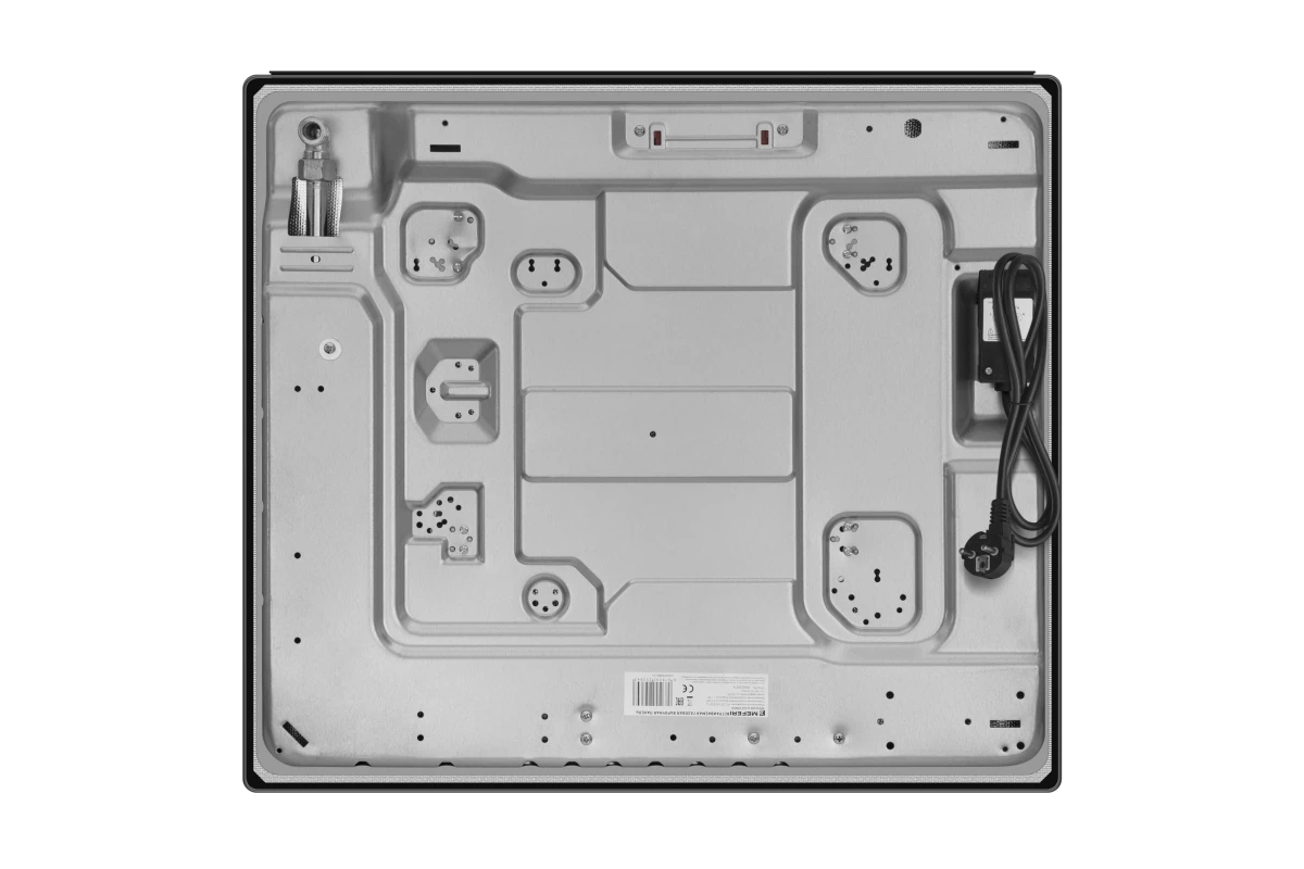 Газовая варочная панель Meferi MGH604BK GLASS POWER