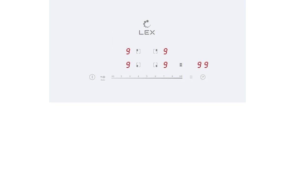 Варочная панель индукционная LEX EVI 641B WH