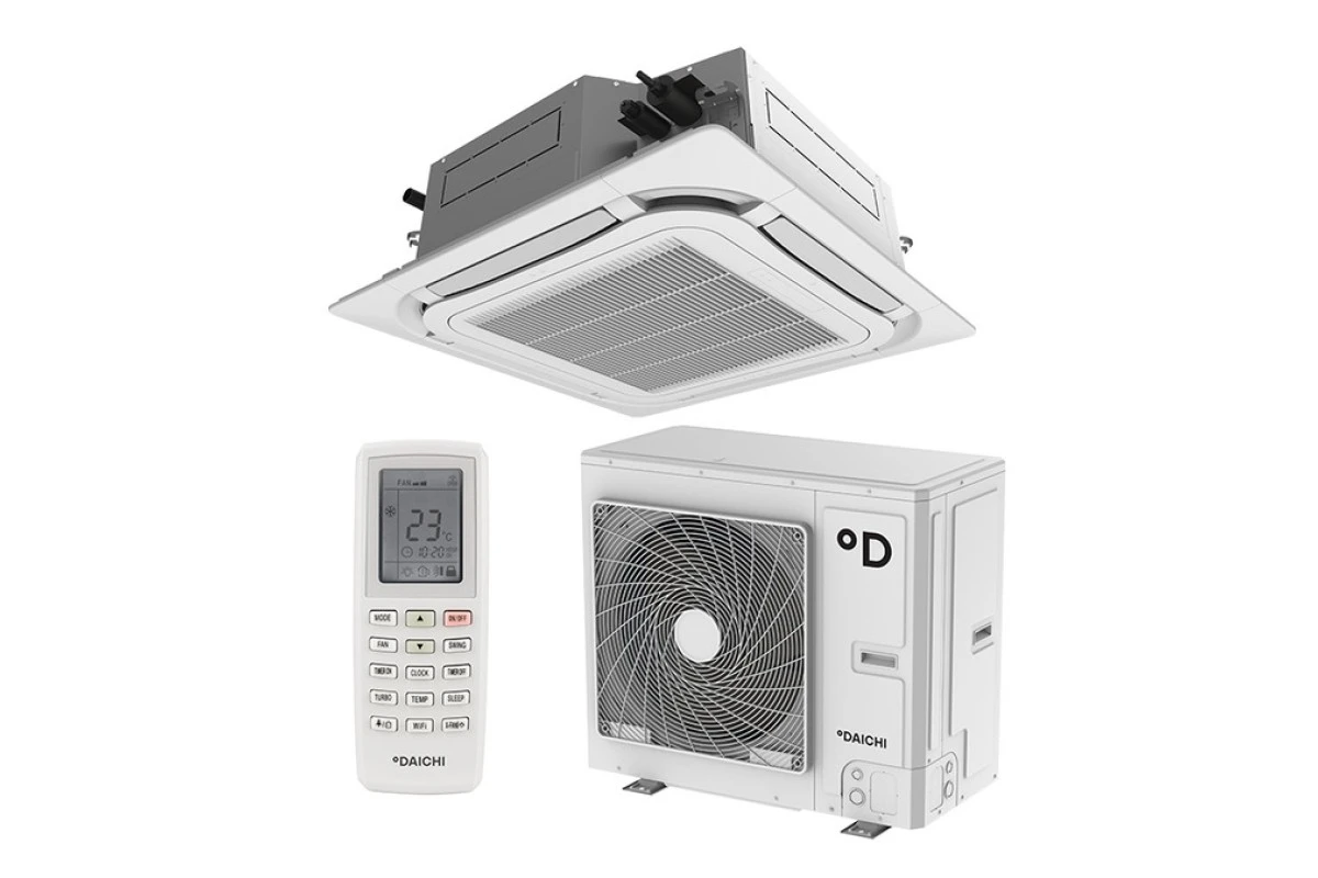 Кассетный кондиционер Daichi DA140ALCS1R/DF140ALS3R/DPC06L