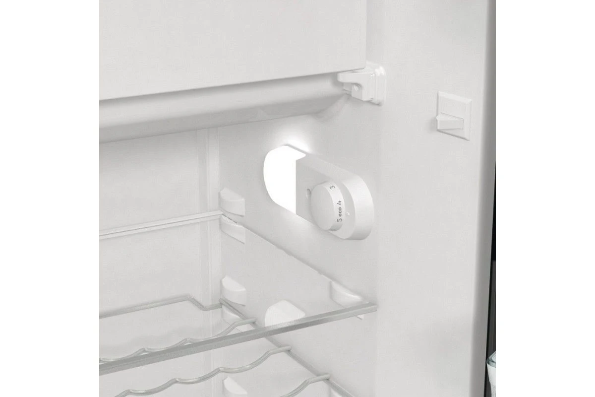 Отдельностоящий двухкамерный холодильник Gorenje OBRB615DBK