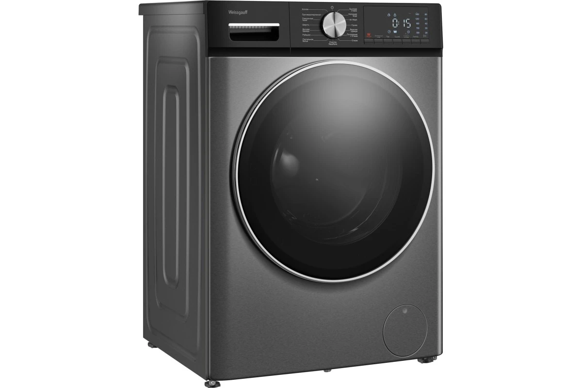 Стиральная машина с сушкой Weissgauff WMD 4148 D Grey