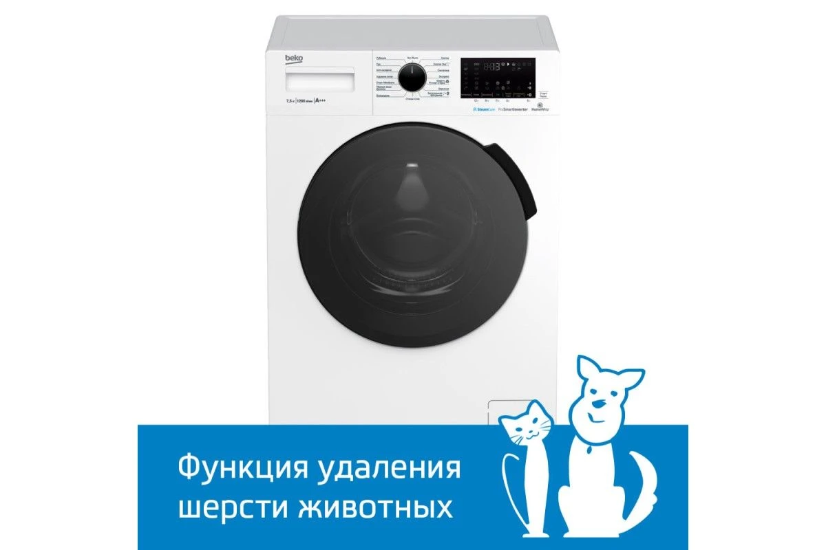 Стиральная машина Beko WSPE7H616W