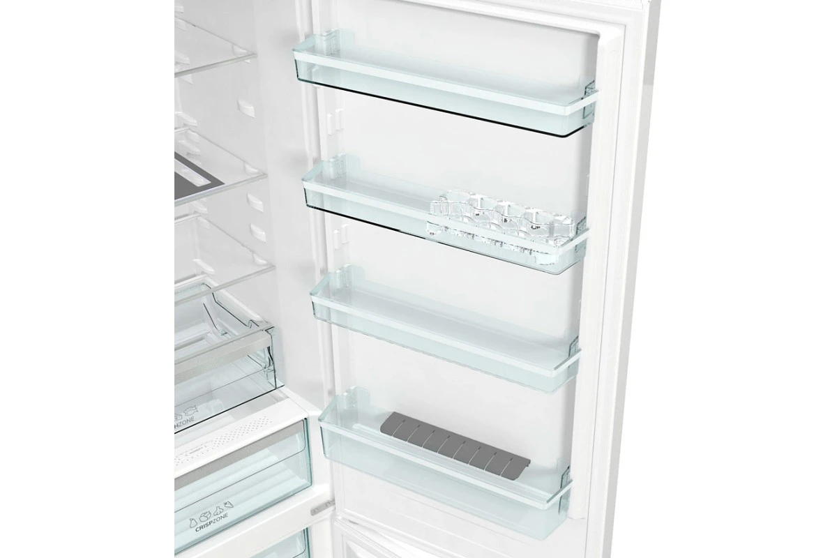 Отдельностоящий двухкамерный холодильник Gorenje NRK 6201 SYW