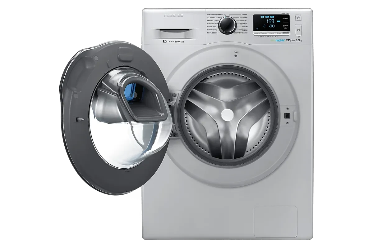 Стиральная машина Samsung WW80K6210RS/LD (AddWash и Eco Bubble)