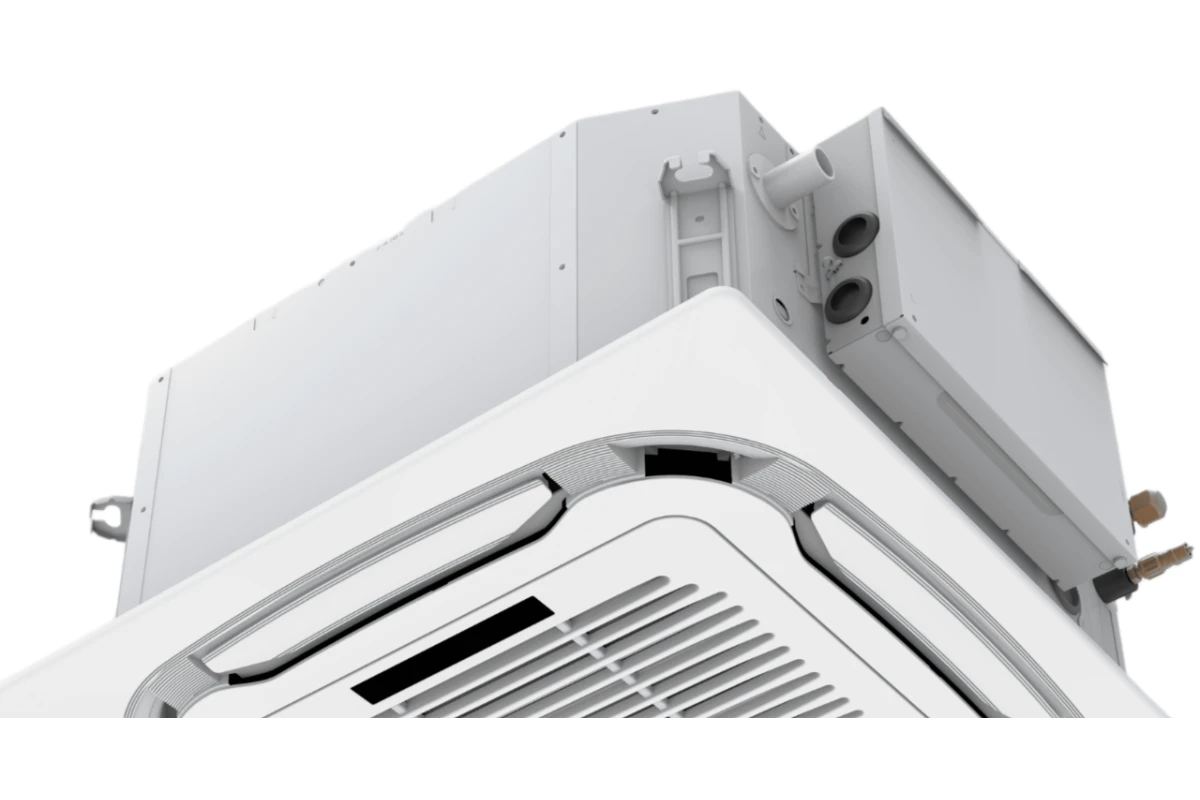 Кассетный кондиционер QUATTROCLIMA QV-I12CGE/QN-I12UGE/QA-ICP13