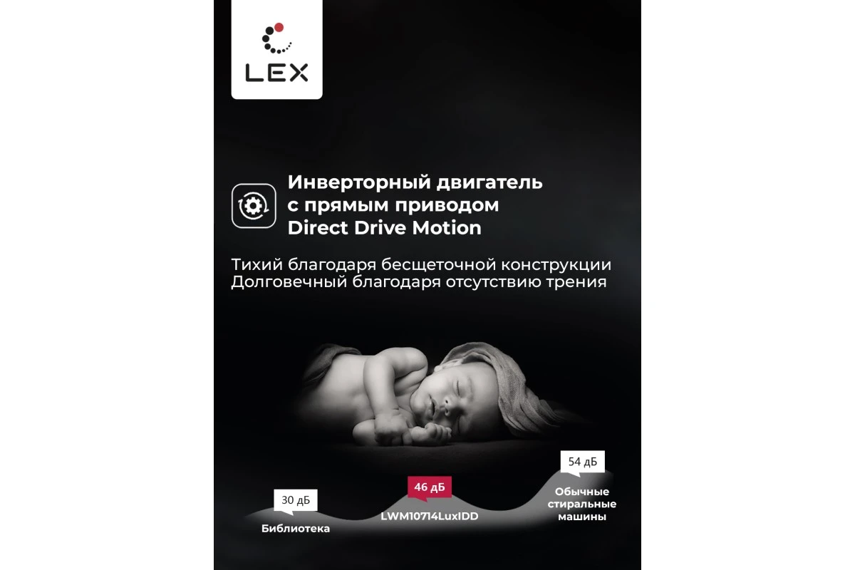 Стирально-сушильная машина LEX LWM10714LuxIDD