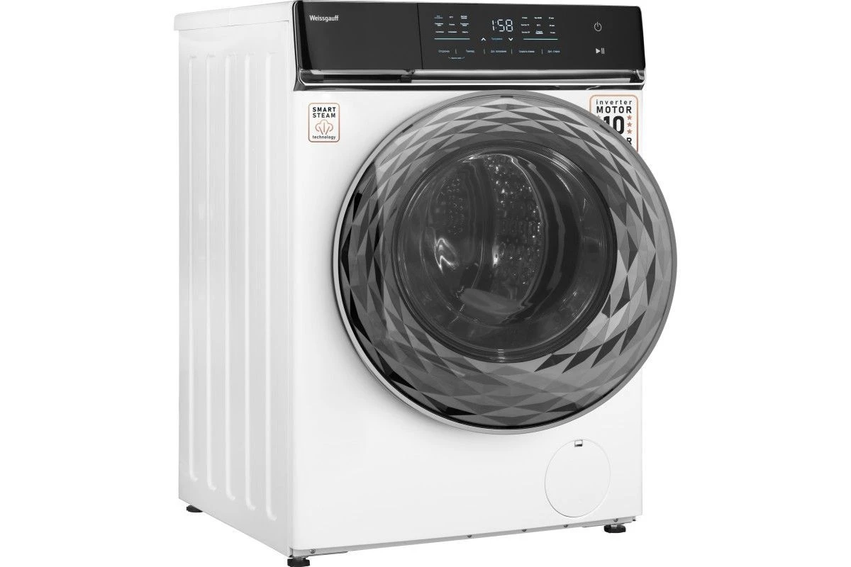 Стиральная машина с инвертором и паром Weissgauff WM 779 Diamond Inverter Steam