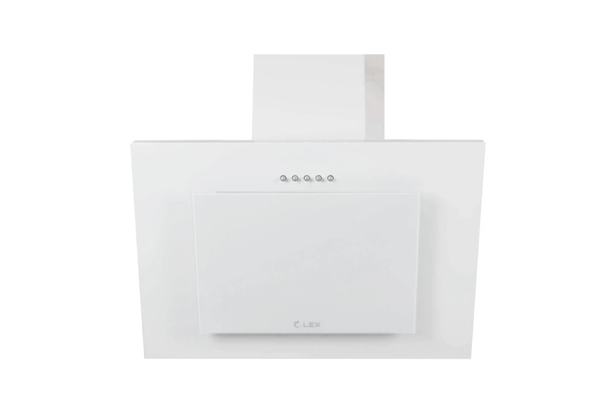 Наклонная кухонная вытяжка LEX Mini 500 White