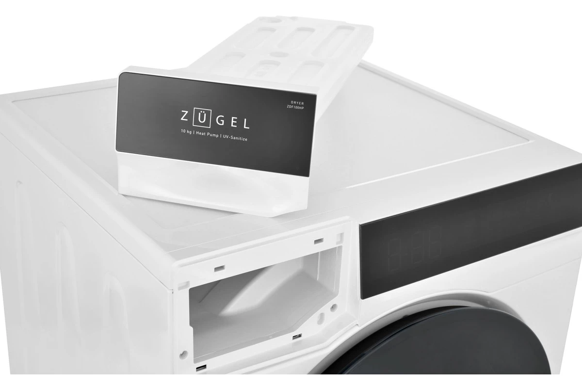 Сушильная машина ZUGEL ZDF100HP Heat Pump