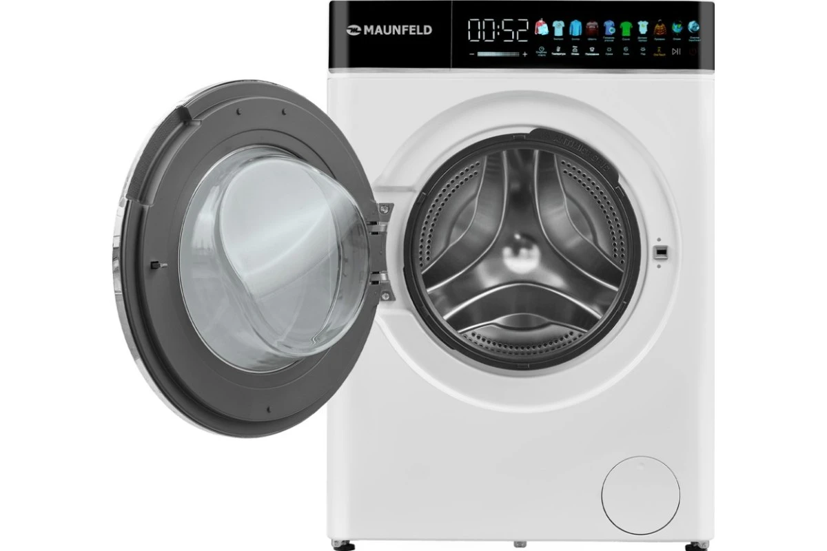Стиральная машина c сушкой, инвертором и автодозированием Maunfeld MFWD1295WH05