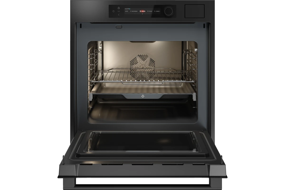 Духовой шкаф с функцией пароварки и СВЧ Asko OCSM66GSH