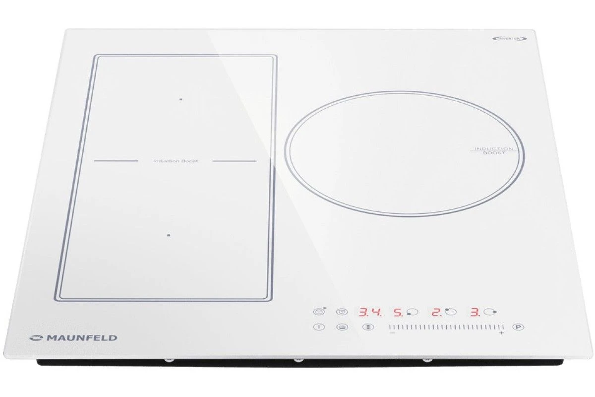 Индукционная варочная панель Maunfeld CVI453SBWH Inverter