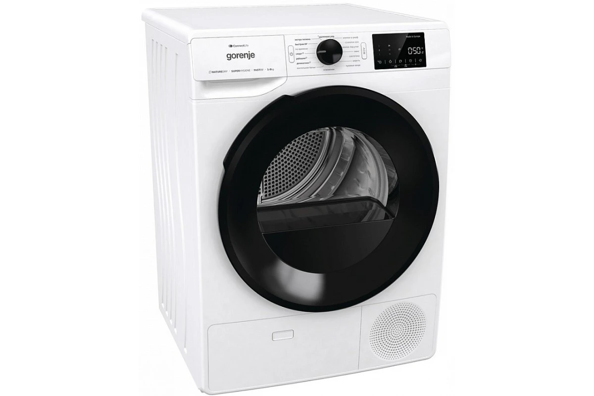 Сушильная машина с тепловым насосом Gorenje DGPNE82GNLW