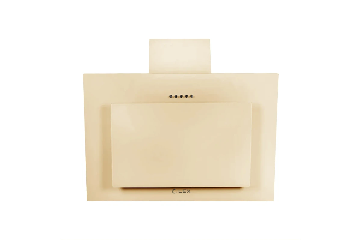 Наклонная кухонная вытяжка LEX Mika 600 Ivory