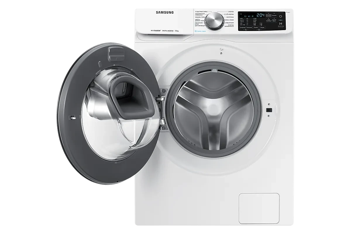 Стиральная машина Samsung WW70R42PXSWDLP (AddWash и EcoBubble)