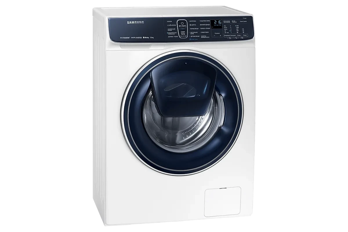 Стиральная машина Samsung WW70R62LATWDLP (AddWash и Eco Bubble)