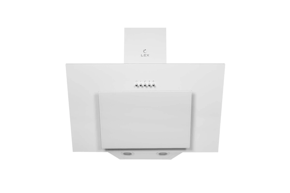 Наклонная кухонная вытяжка LEX Mira 500 White