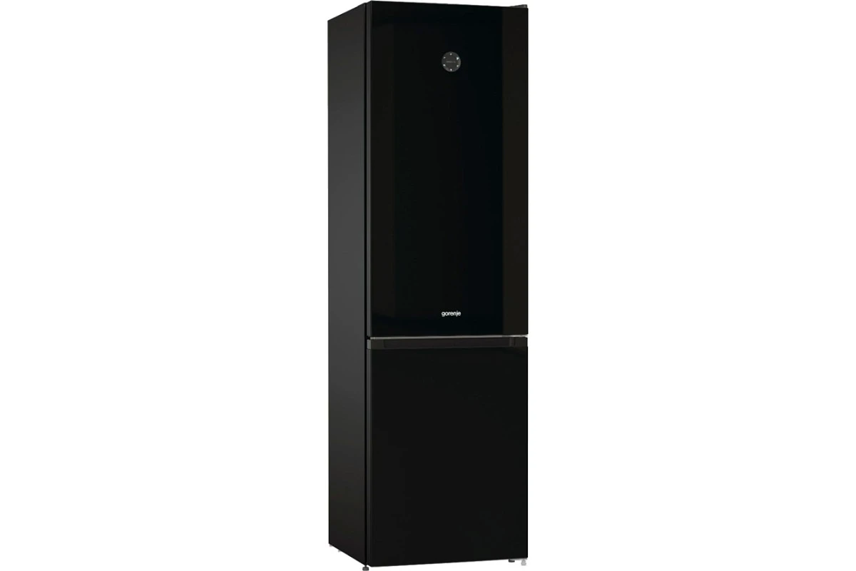 Отдельностоящий двухкамерный холодильник Gorenje NRK6201SYBK