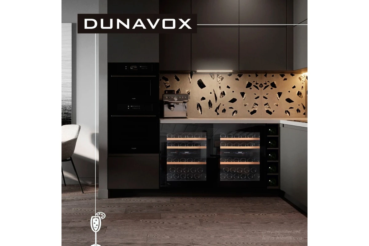 Винный шкаф Dunavox DAVG-32.80DOP.TO