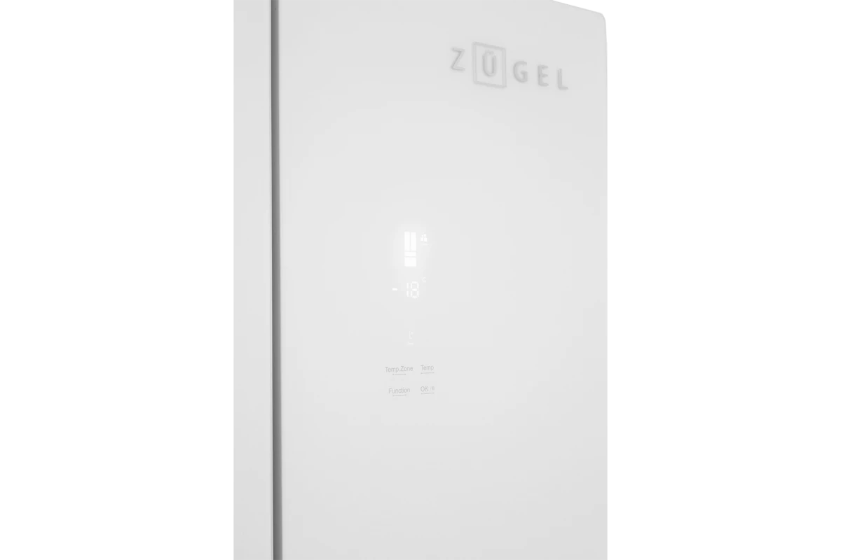 Холодильник French Door ZUGEL ZRFD361W, белое стекло