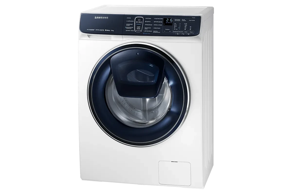 Стиральная машина Samsung WW70R62LATWDLP (AddWash и Eco Bubble)